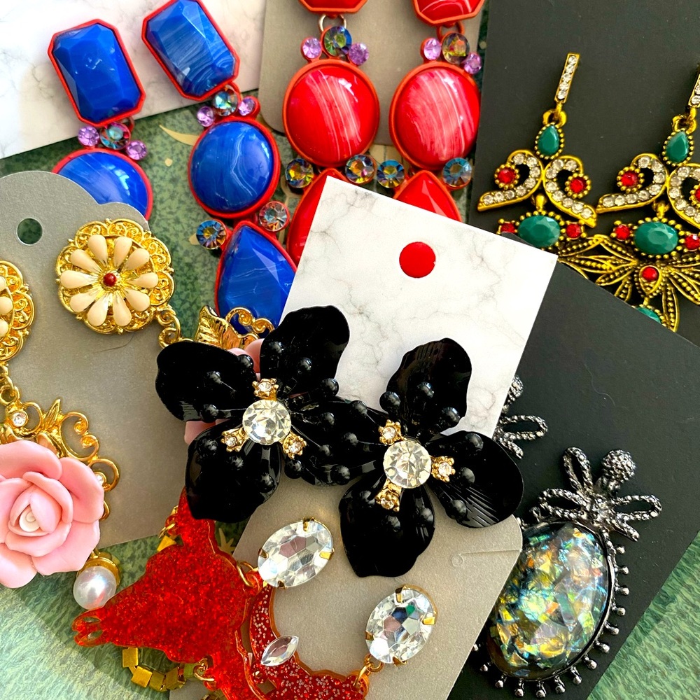 SUMMER STATEMENT EARRINGS BUNDLE
